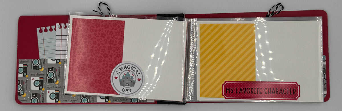Disney Autograph-4X6 Scrapbook Photo Album (Pre-made)