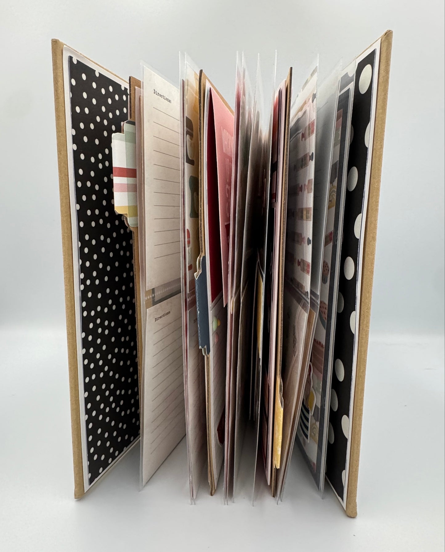 Mom's Kitchen- Photo Scrapbook Recipe 6X8 Album (Pre-made)
