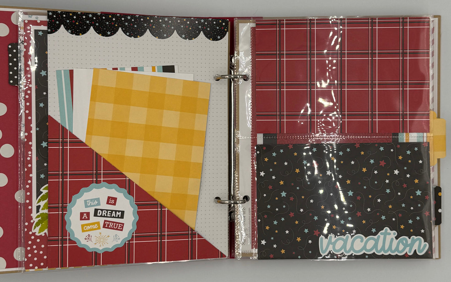 Disney Cruise-6X8 Scrapbook Photo Album (Pre-made)