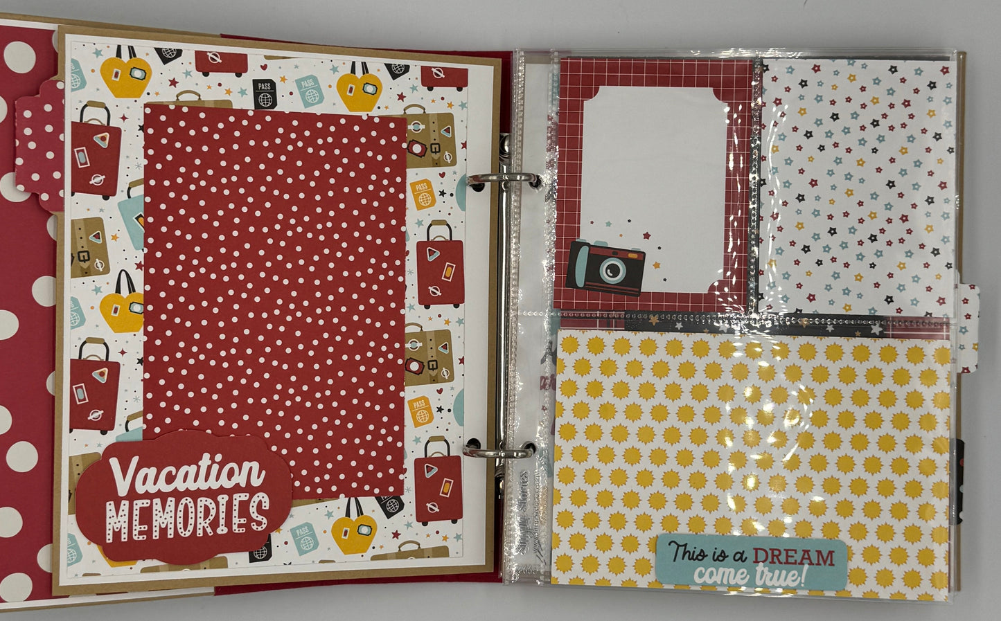 Disney Cruise-6X8 Scrapbook Photo Album (Pre-made)