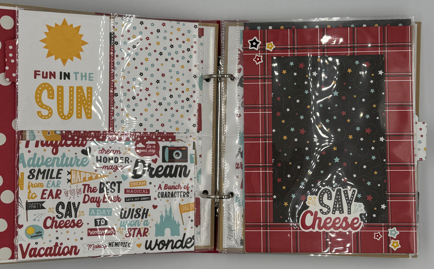 Disney Cruise-6X8 Scrapbook Photo Album (Pre-made)