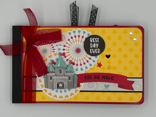 Disney-4X6 Mini Photo Flip Scrapbook Photo Album (Pre-made)