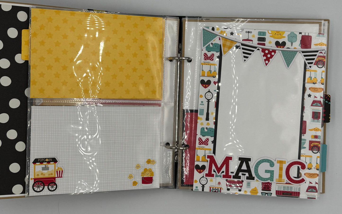 Disney-6X8 Scrapbook Photo Album (Pre-made)