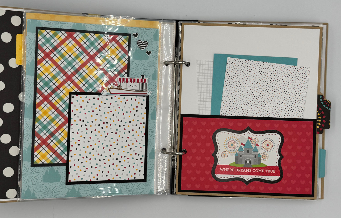 Disney-6X8 Scrapbook Photo Album (Pre-made)