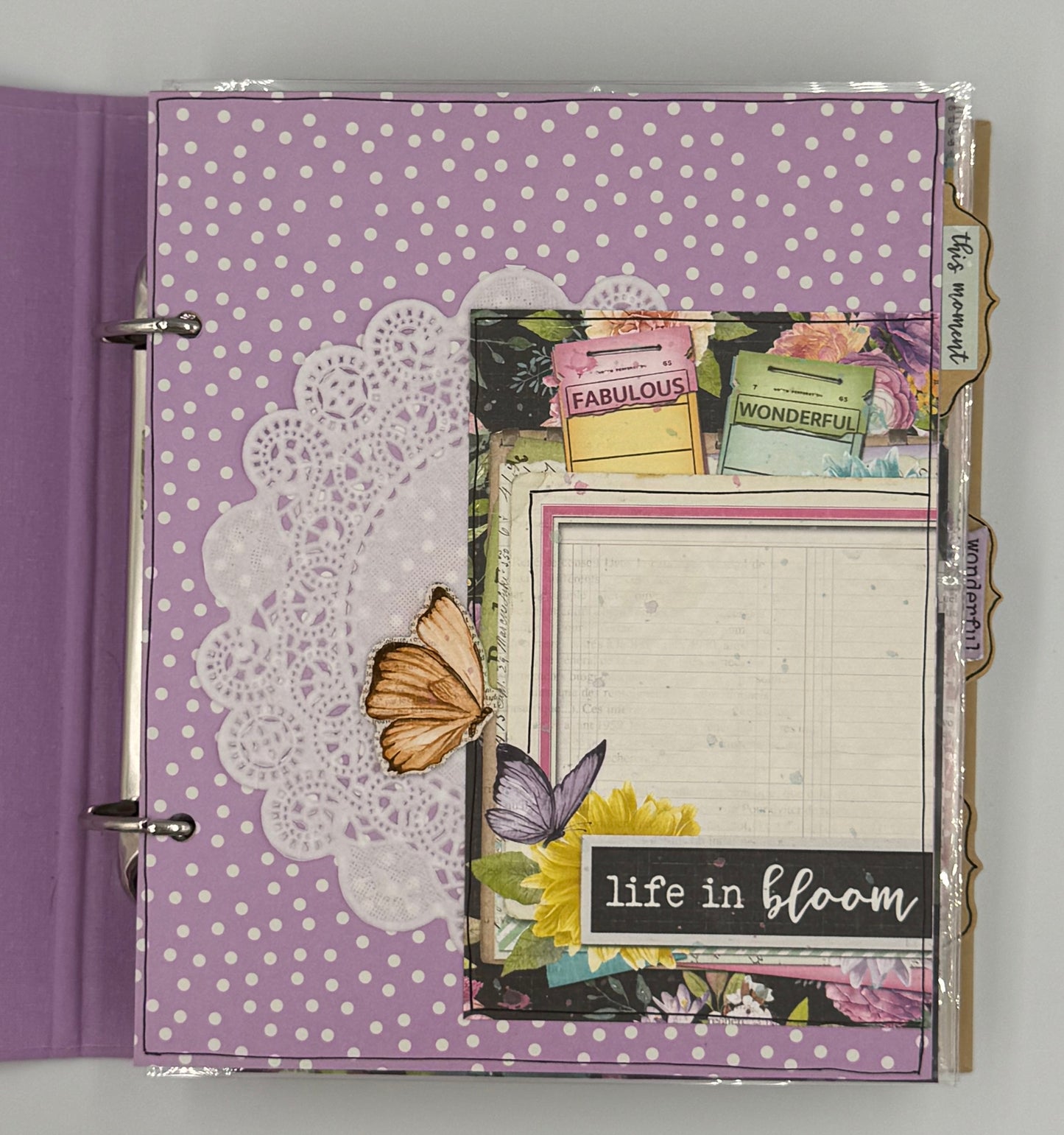 Happy Day-6X8 Scrapbook Photo Album (Pre-made)