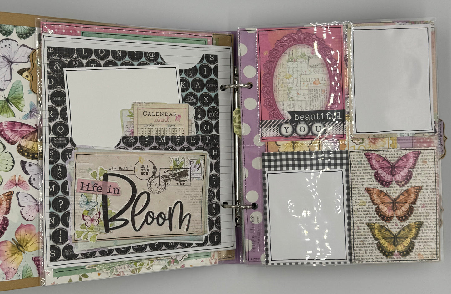 Happy Day-6X8 Scrapbook Photo Album (Pre-made)