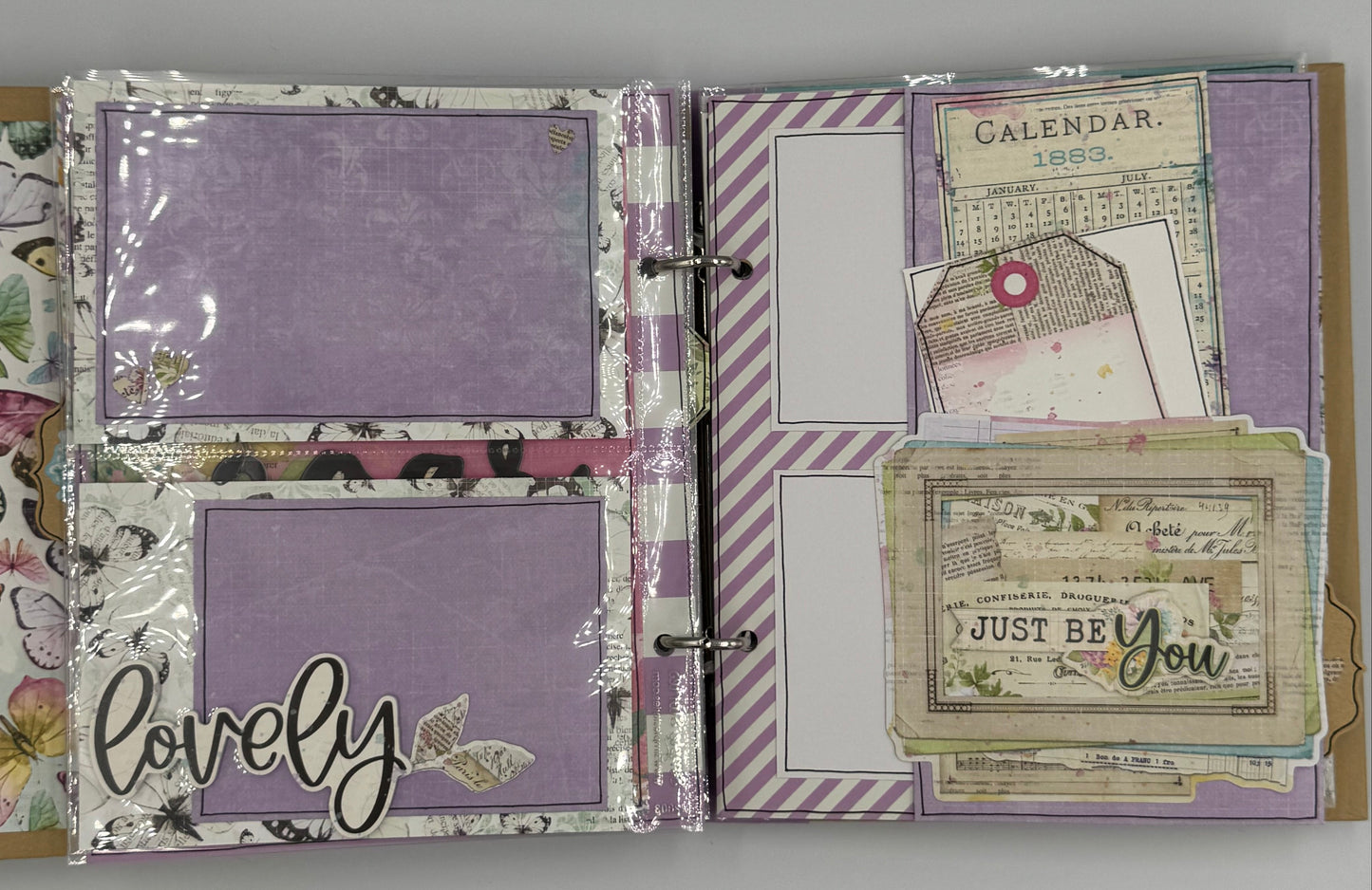 Happy Day-6X8 Scrapbook Photo Album (Pre-made)