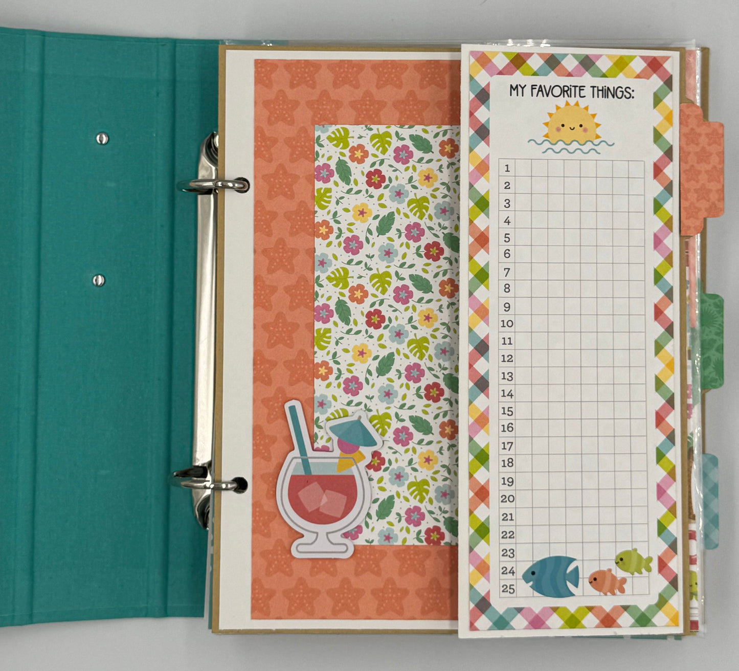 This is Paradise-6X8 Scrapbook Photo Album (Pre-made)