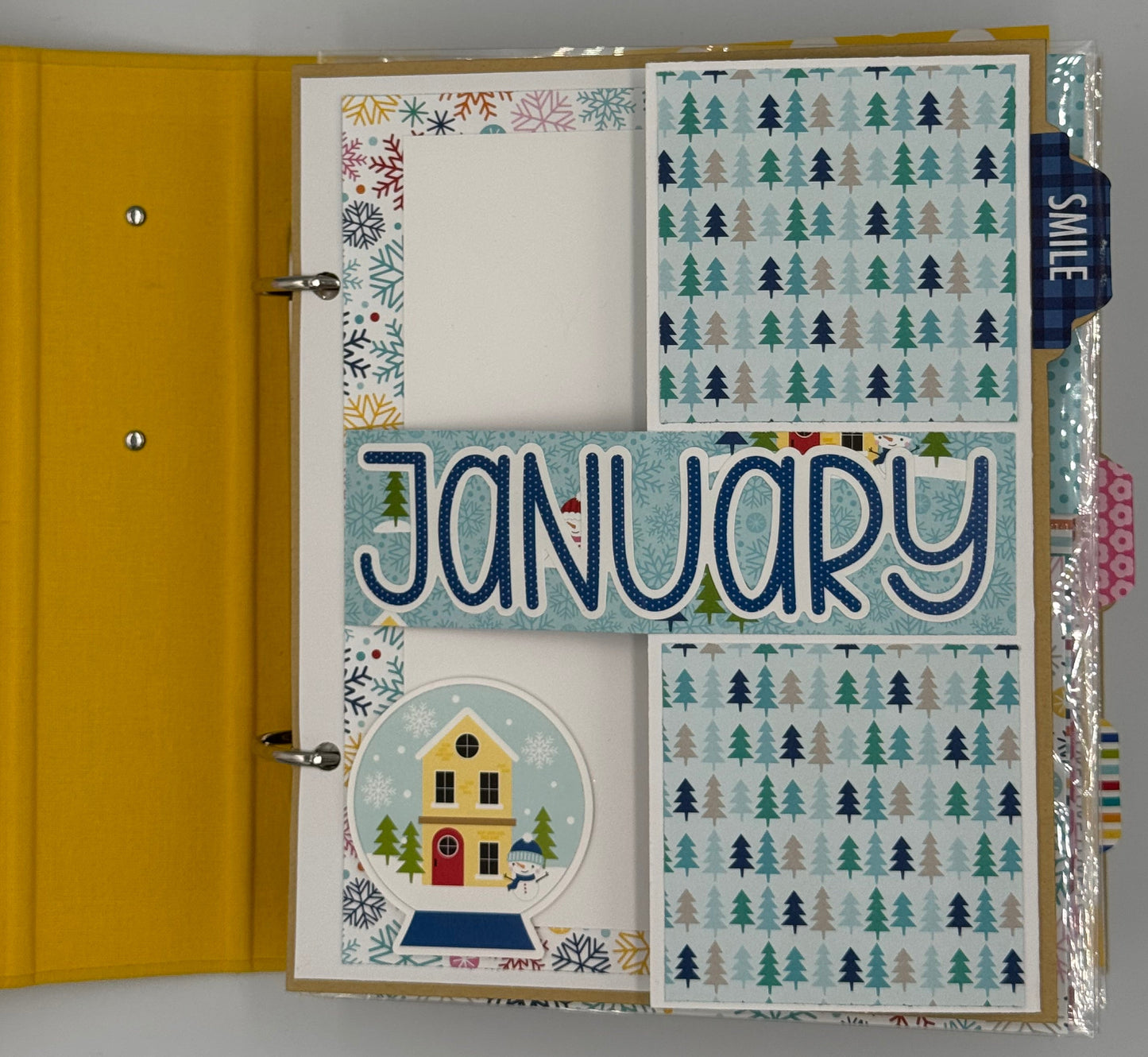 Year of Memories-6X8 Scrapbook Photo Album (Pre-made)