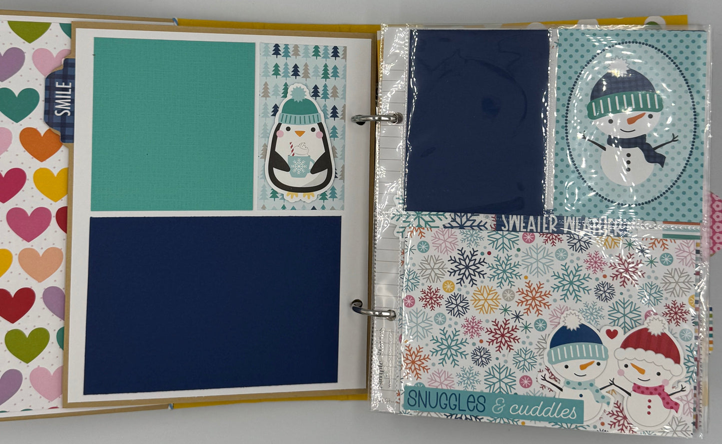 Year of Memories-6X8 Scrapbook Photo Album (Pre-made)