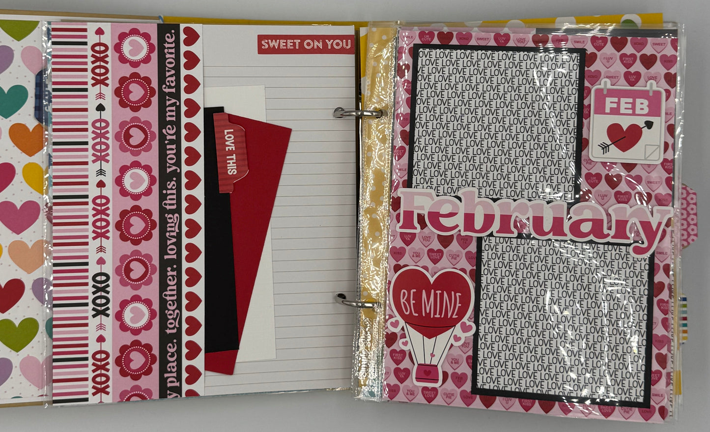 Year of Memories-6X8 Scrapbook Photo Album (Pre-made)
