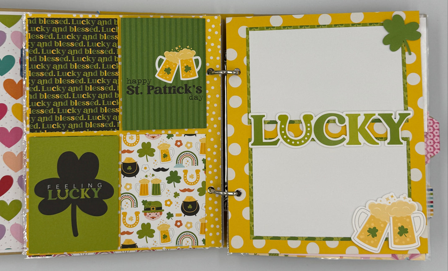 Year of Memories-6X8 Scrapbook Photo Album (Pre-made)