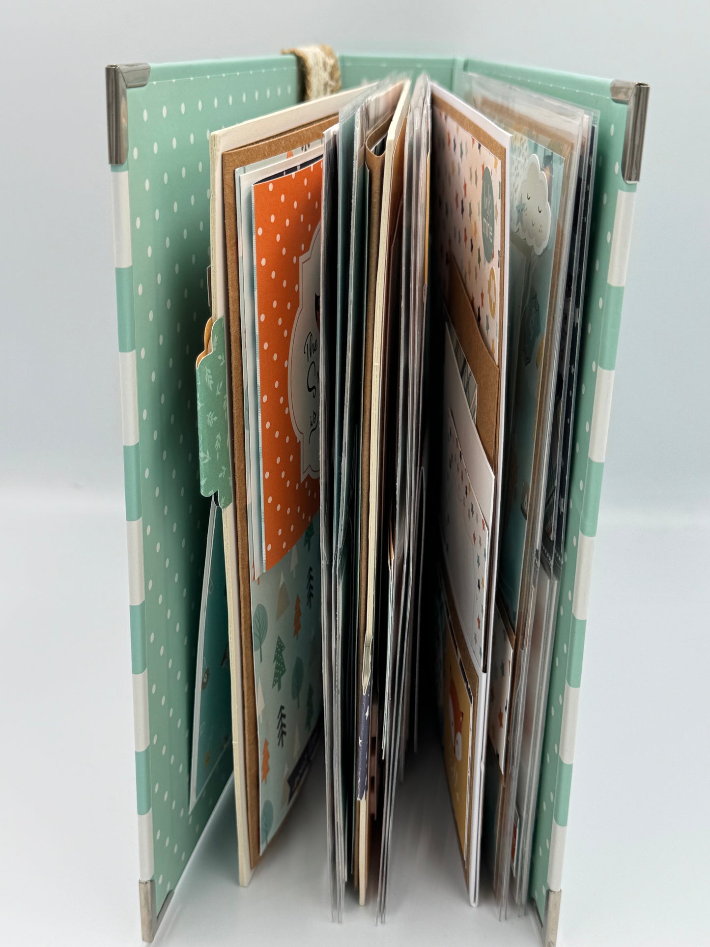 Baby Boy-6X8 Scrapbook Photo Album (Pre-made)