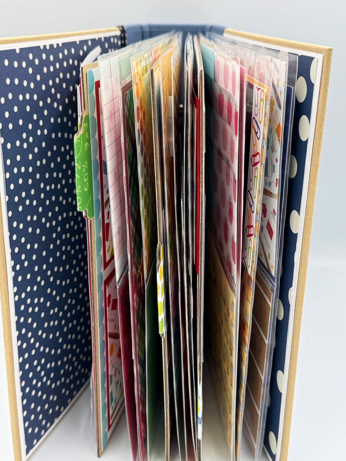 Back to School-6X8 Scrapbook Photo Album (Pre-made)
