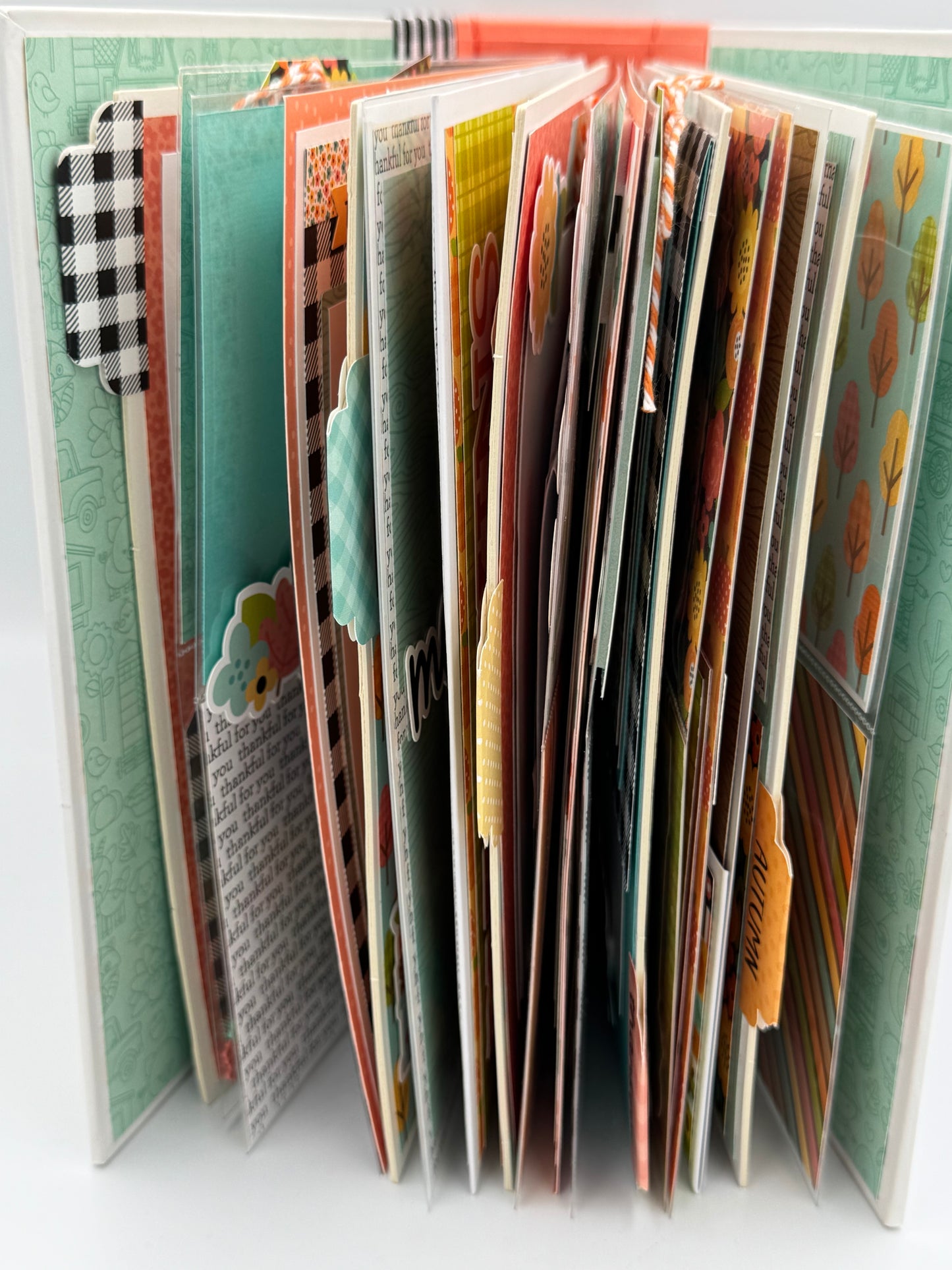 Fall Family Fun-6X8 Scrapbook Photo Album (Pre-made)