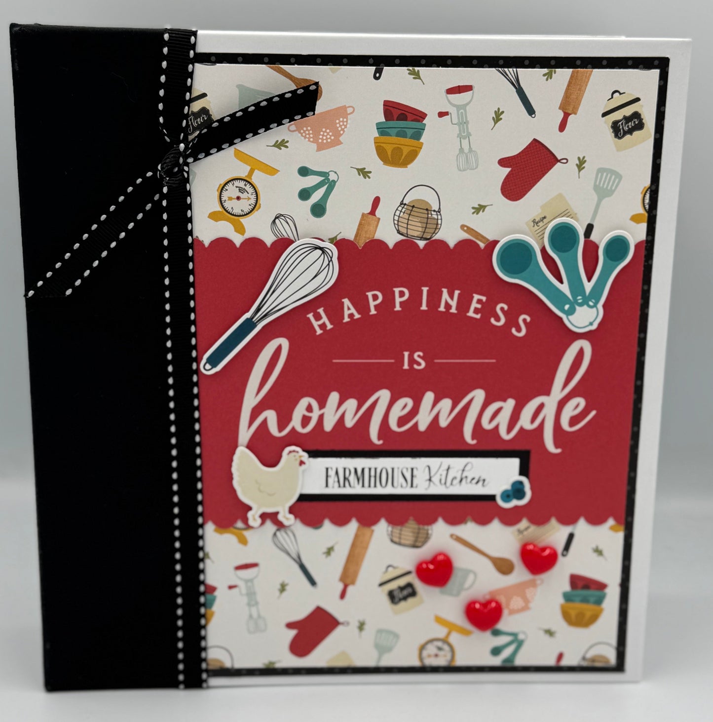 Farmhouse Kitchen-6X8 Scrapbook Photo Album (Pre-cut DIY)