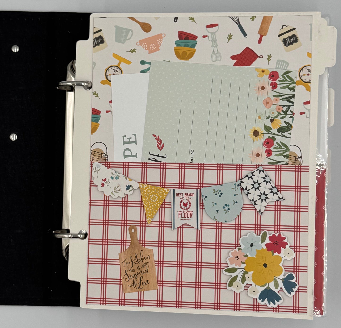 Farmhouse Kitchen-6X8 Scrapbook Photo Album (Pre-made)