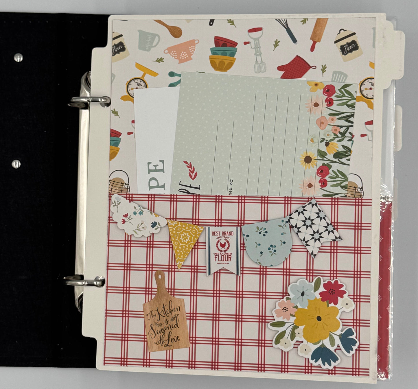 Farmhouse Kitchen-6X8 Scrapbook Photo Album (Pre-cut DIY)