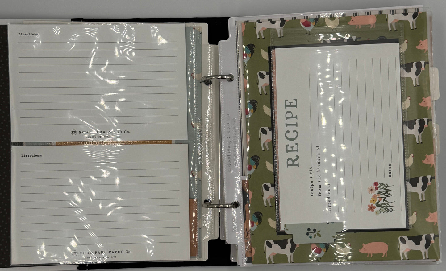 Farmhouse Kitchen-6X8 Scrapbook Photo Album (Pre-made)