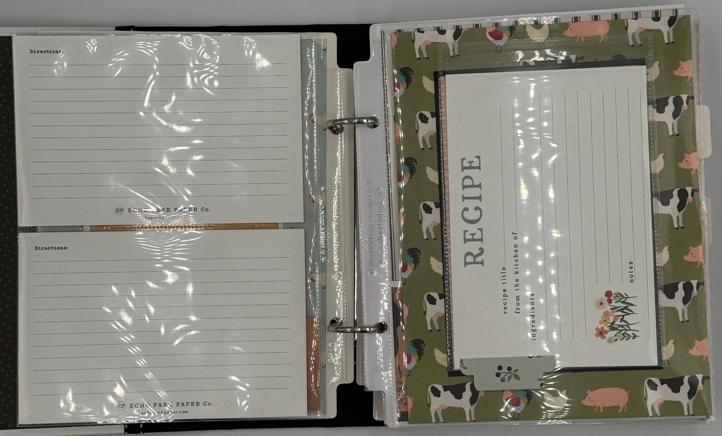 Farmhouse Kitchen-6X8 Scrapbook Photo Album (Pre-cut DIY)