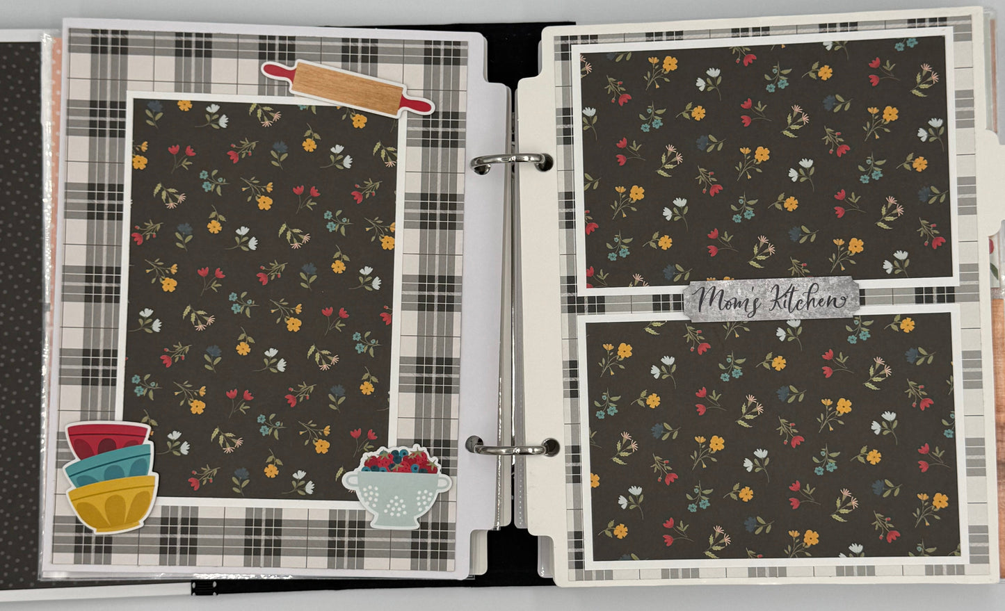 Farmhouse Kitchen-6X8 Scrapbook Photo Album (Pre-cut DIY)