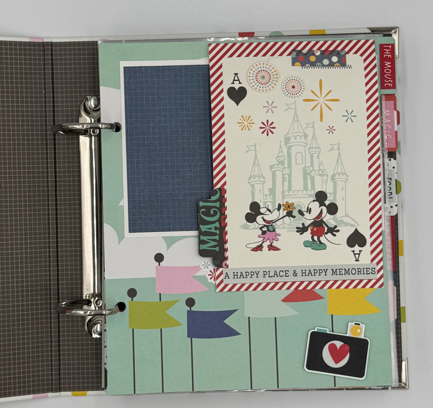 Disney-6X8 Scrapbook Photo Album (Pre-made)