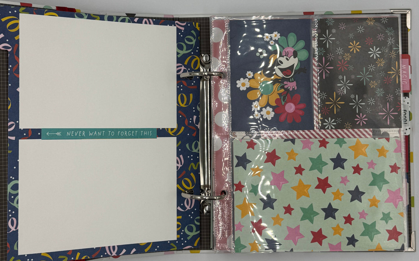 Disney-6X8 Scrapbook Photo Album (Pre-made)