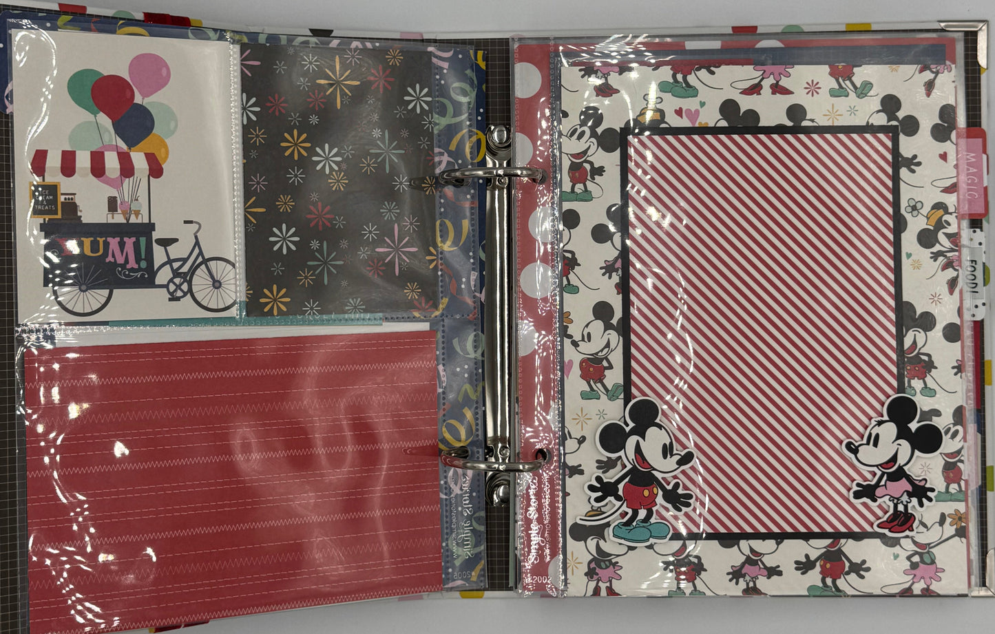 Disney-6X8 Scrapbook Photo Album (Pre-made)