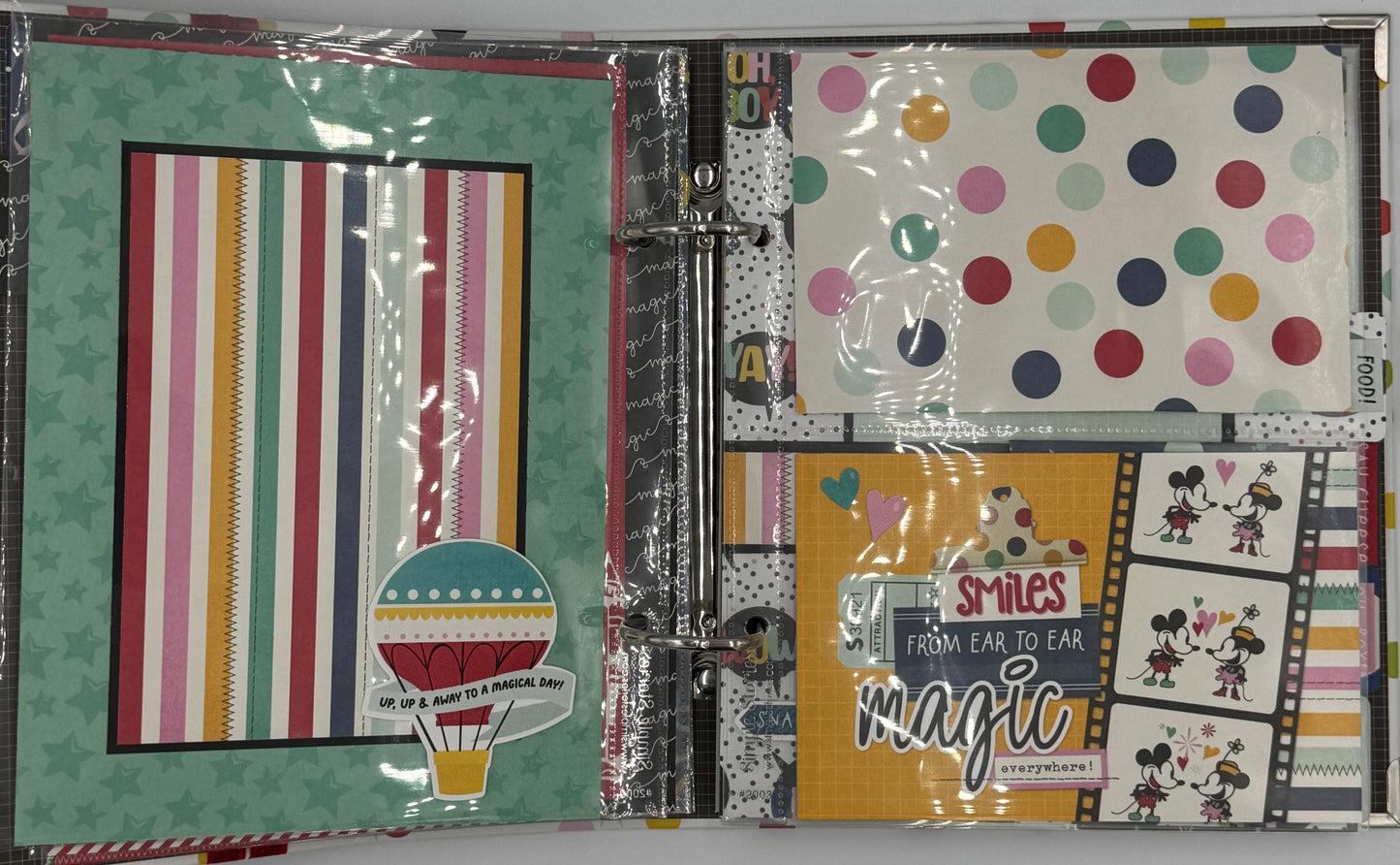 Disney-6X8 Scrapbook Photo Album (Pre-made)