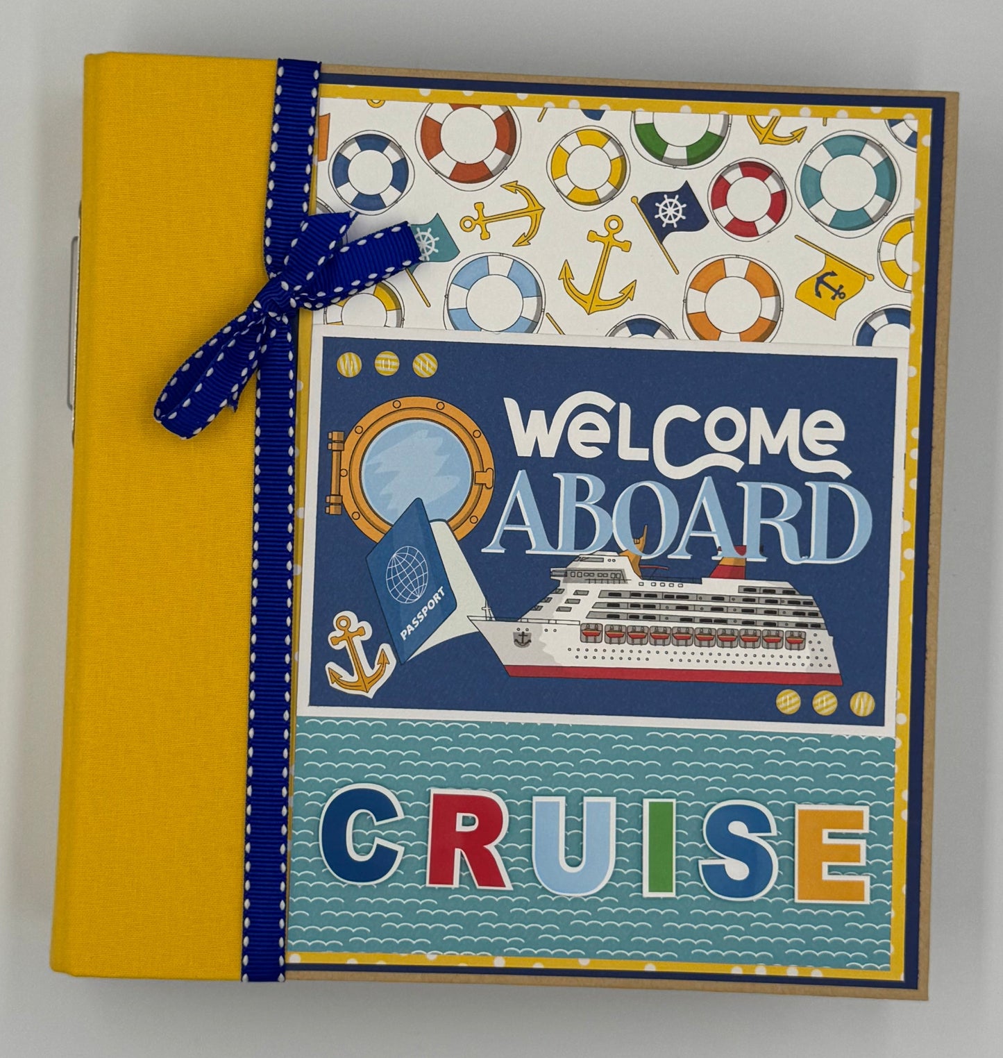 Cruise-6X8 Scrapbook Photo Album (Pre-made)