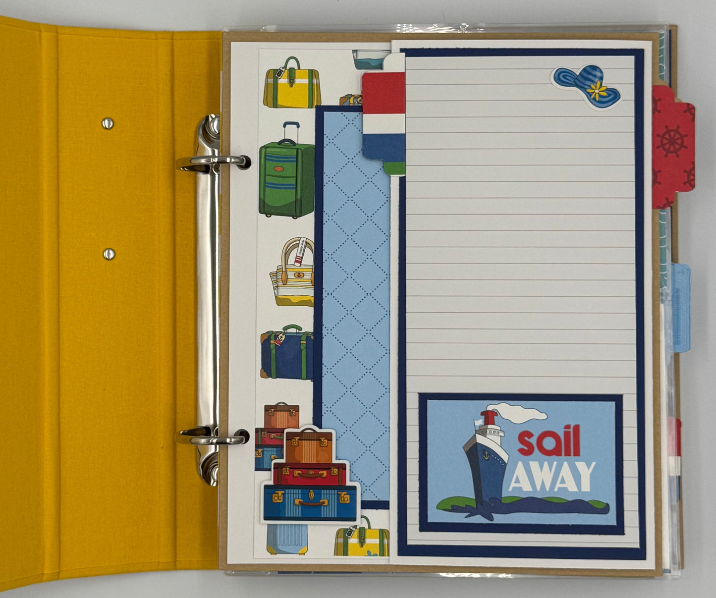 Cruise-6X8 Scrapbook Photo Album (Pre-made)