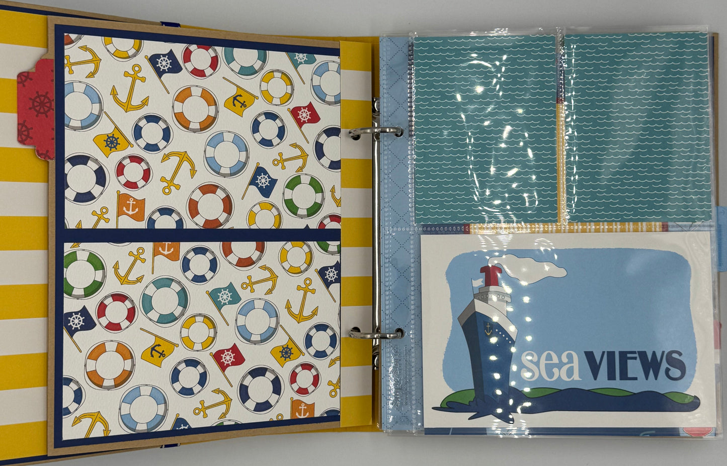 Cruise-6X8 Scrapbook Photo Album (Pre-made)