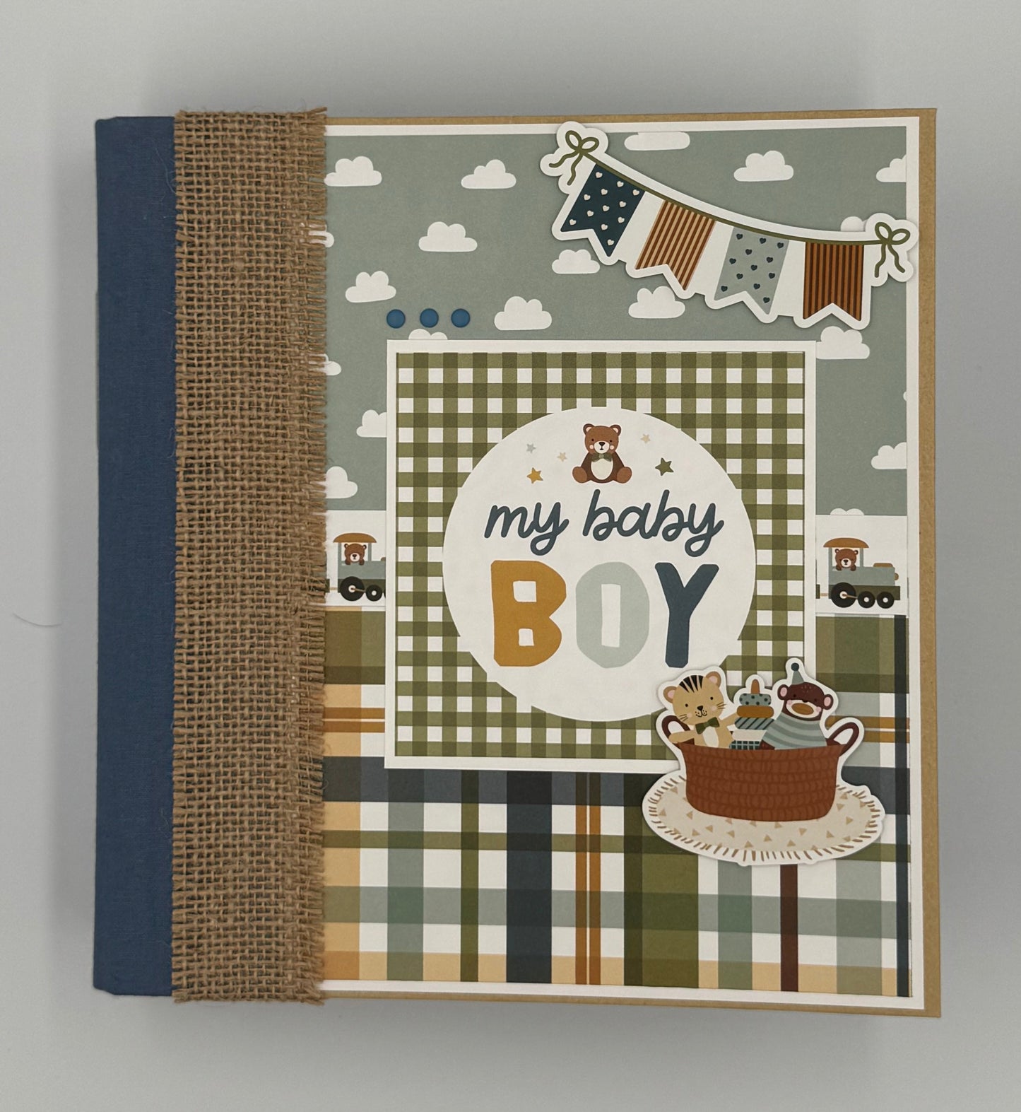 My Baby Boy-6X8 Scrapbook Photo Album (Pre-made)