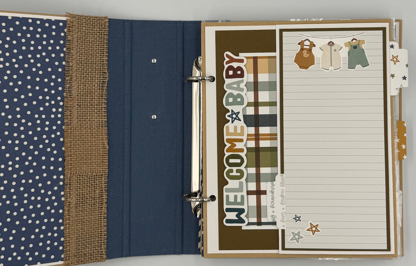 My Baby Boy-6X8 Scrapbook Photo Album (Pre-made)