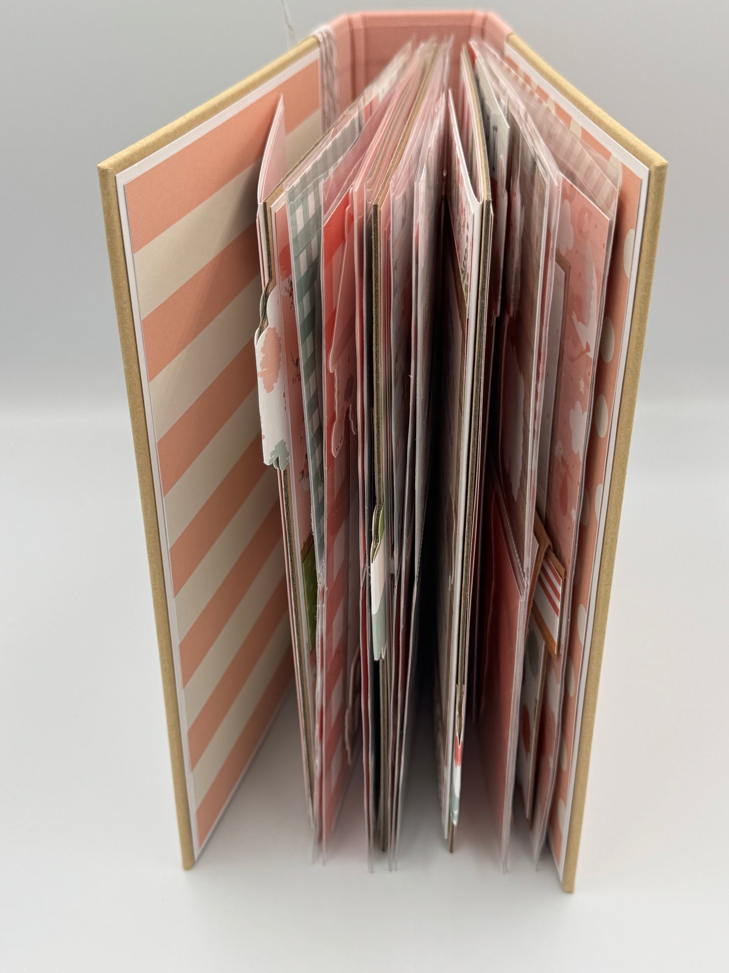 Hello Sweet Baby Girl-6X8 Scrapbook Photo Album (Pre-made)