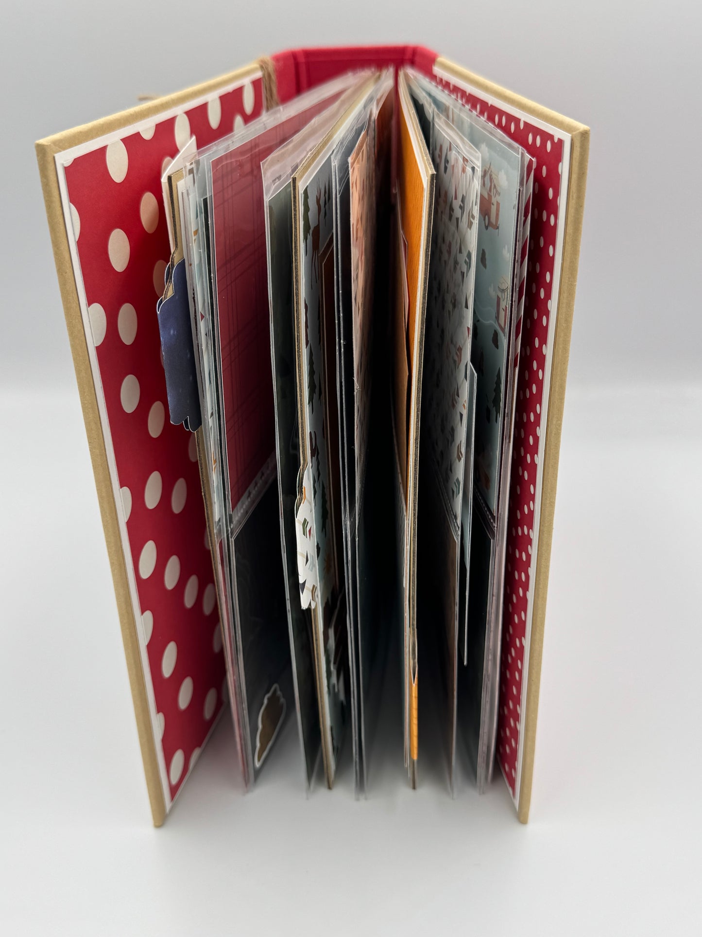 Let's Sleep Under the Stars Camping-6X8 Scrapbook Photo Album (Pre-made)