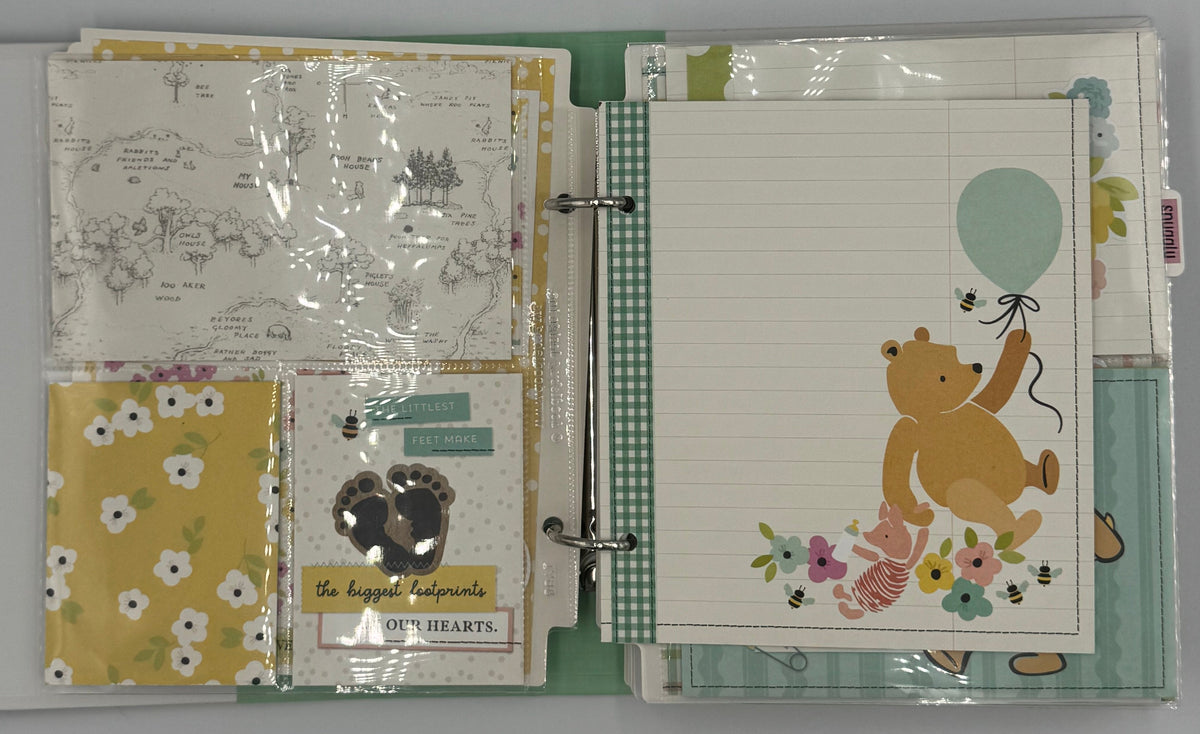 Welcome to the World-6X8 Scrapbook Baby Girl/Boy Photo Album (Pre-Made)