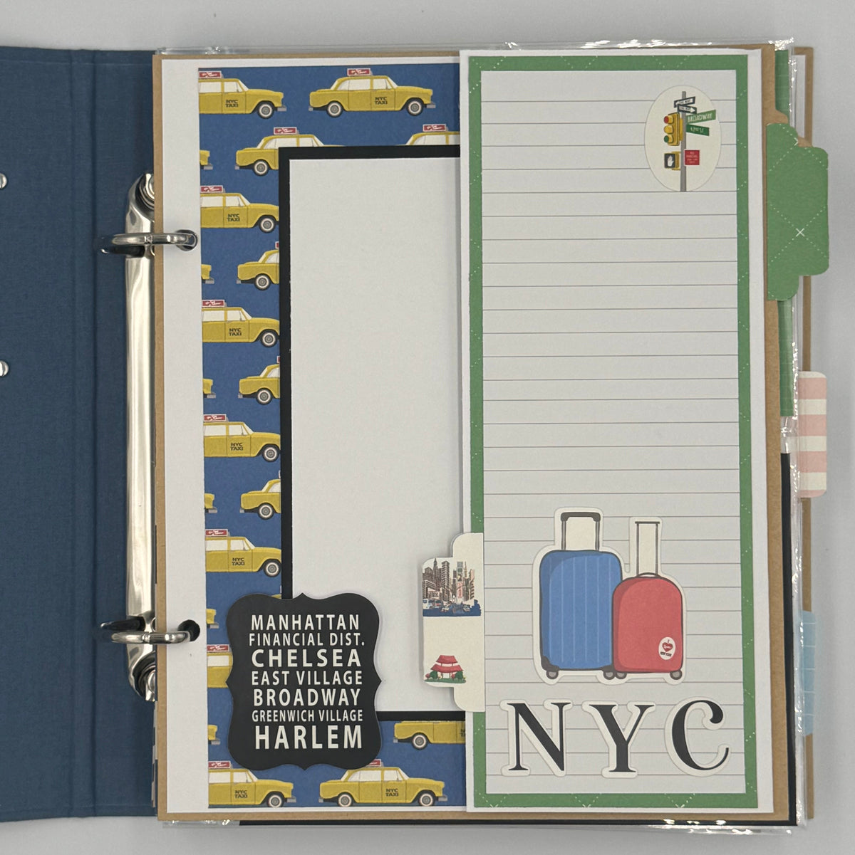 New York-6X8 Scrapbook Photo Album (Pre-made)