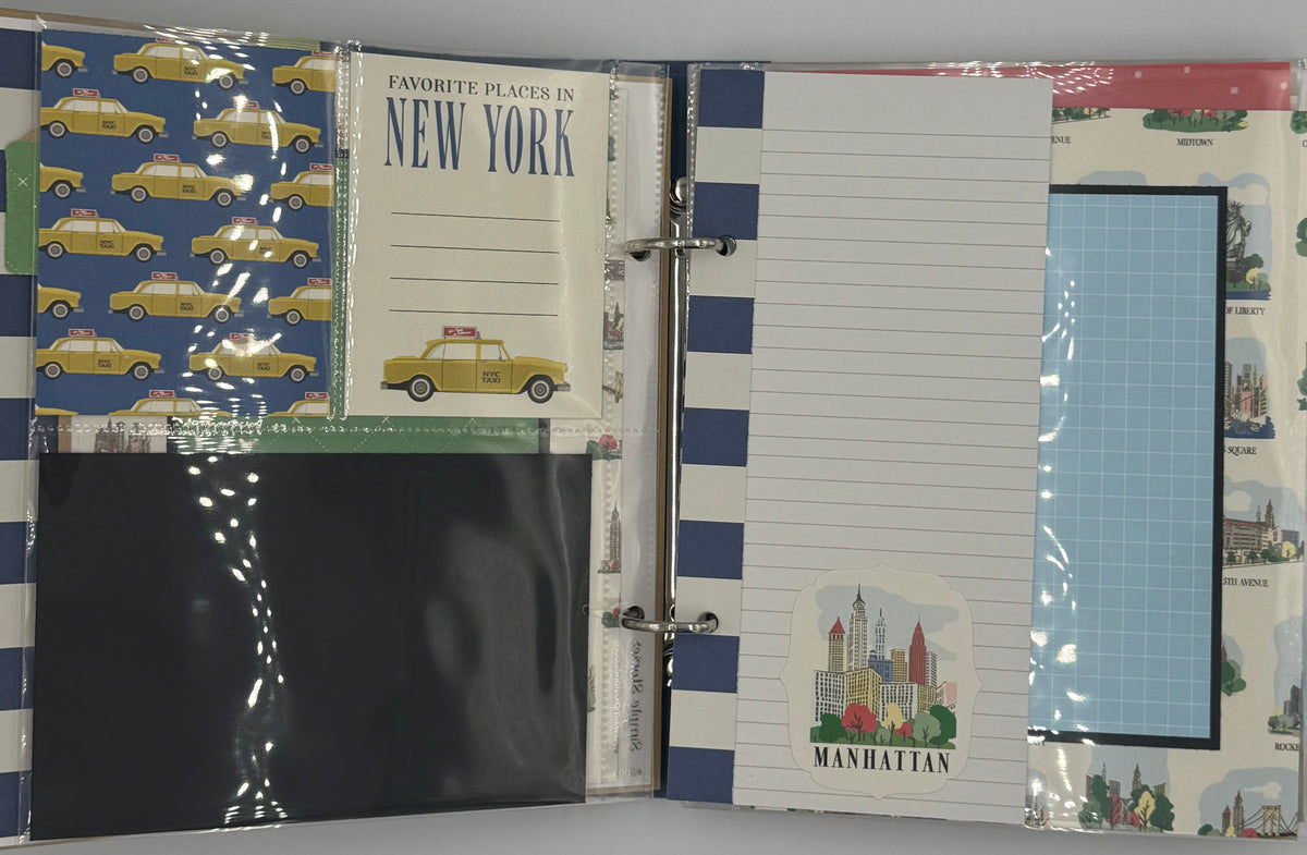 New York-6X8 Scrapbook Photo Album (Pre-made)