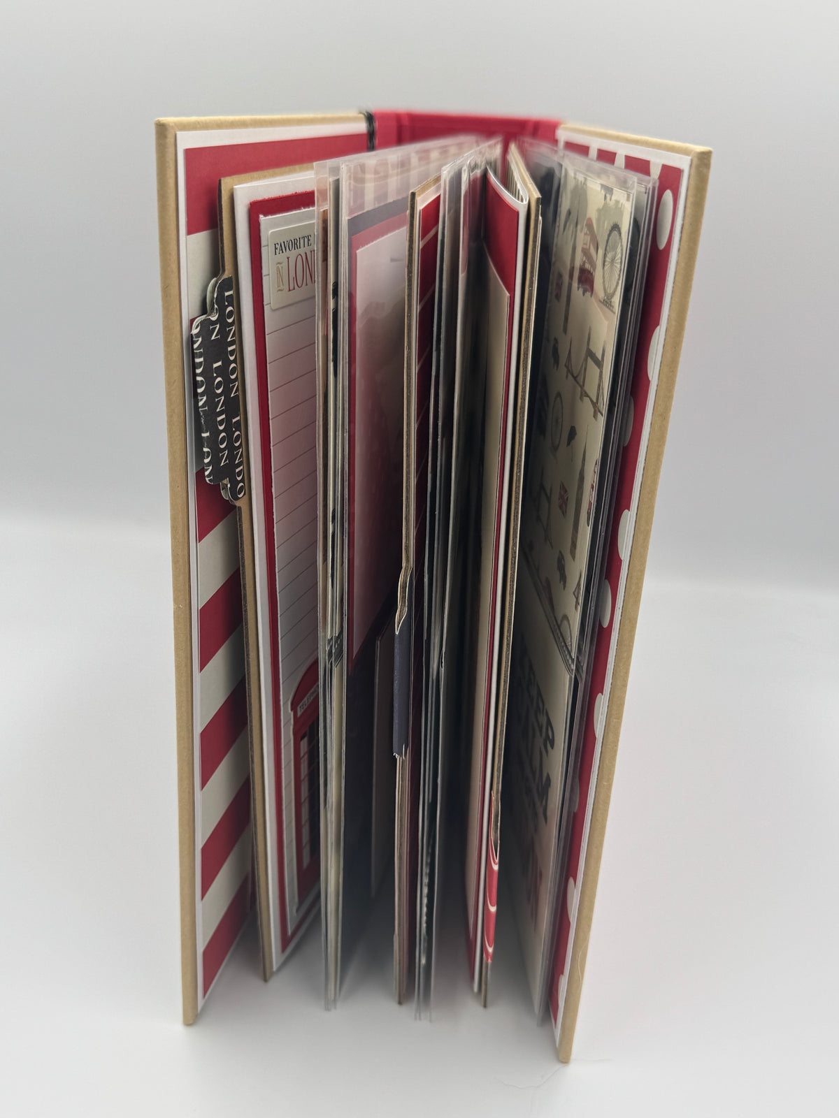 London Travel-6X8 Scrapbook Photo Album (Pre-Made)