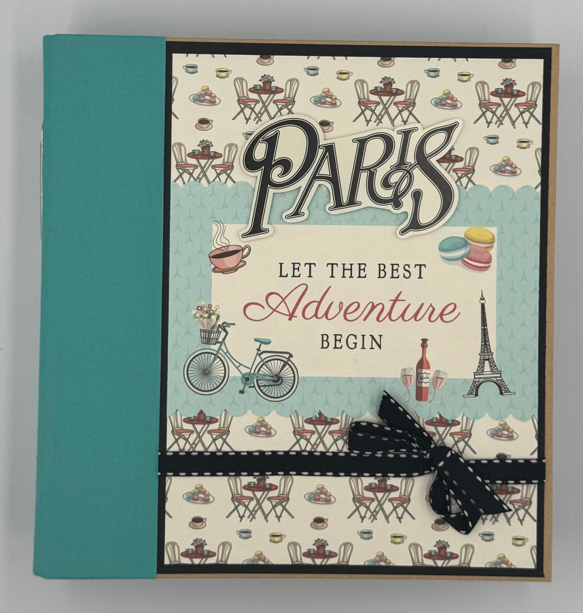 Paris-6X8 Scrapbook Photo Album (Pre-made)
