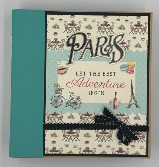 Paris-6X8 Scrapbook Photo Album (Pre-made)