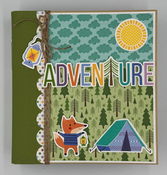 Adventure-6X8 Scrapbooking Photo Album (Pre-made)