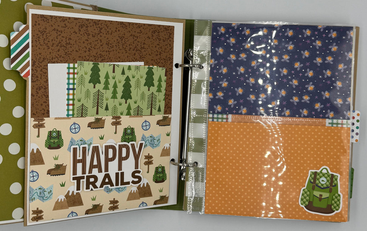 Adventure-6X8 Scrapbooking Photo Album (Pre-made)