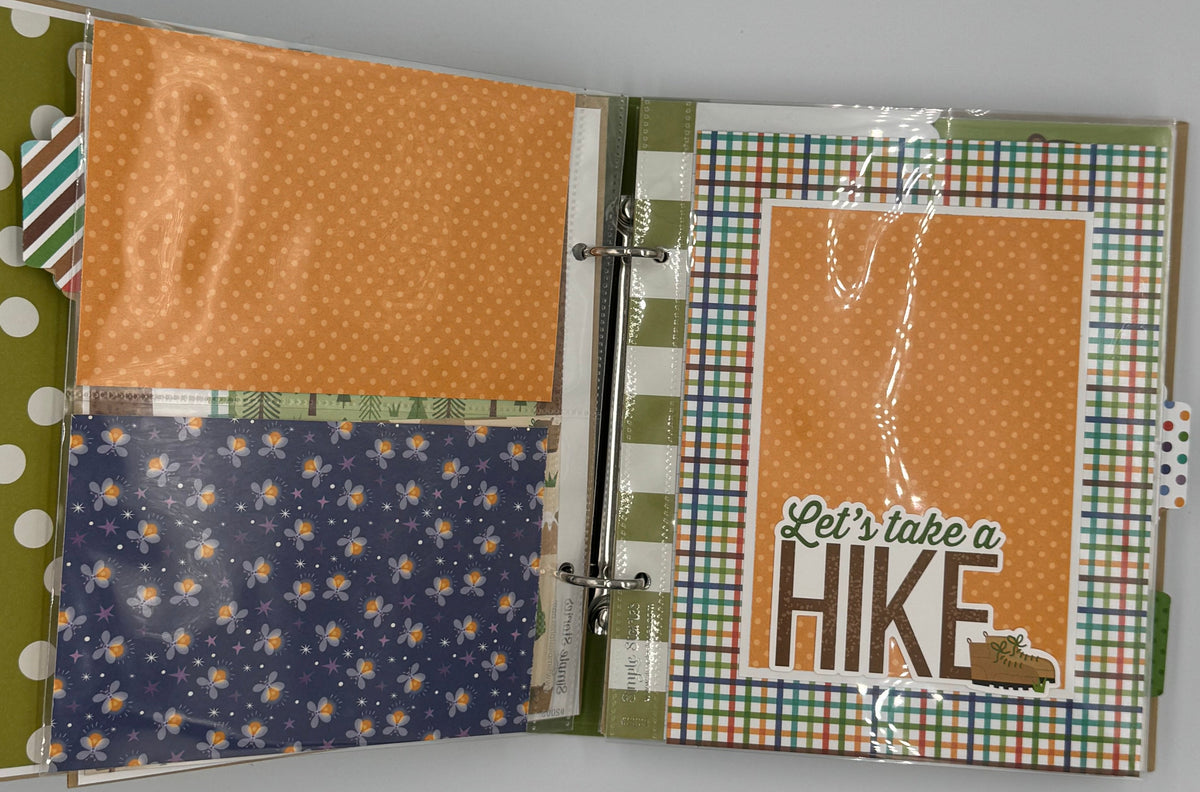 Adventure-6X8 Scrapbooking Photo Album (Pre-made)
