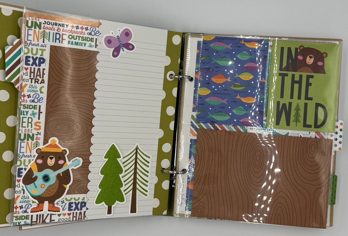 Adventure-6X8 Scrapbooking Photo Album (Pre-made)