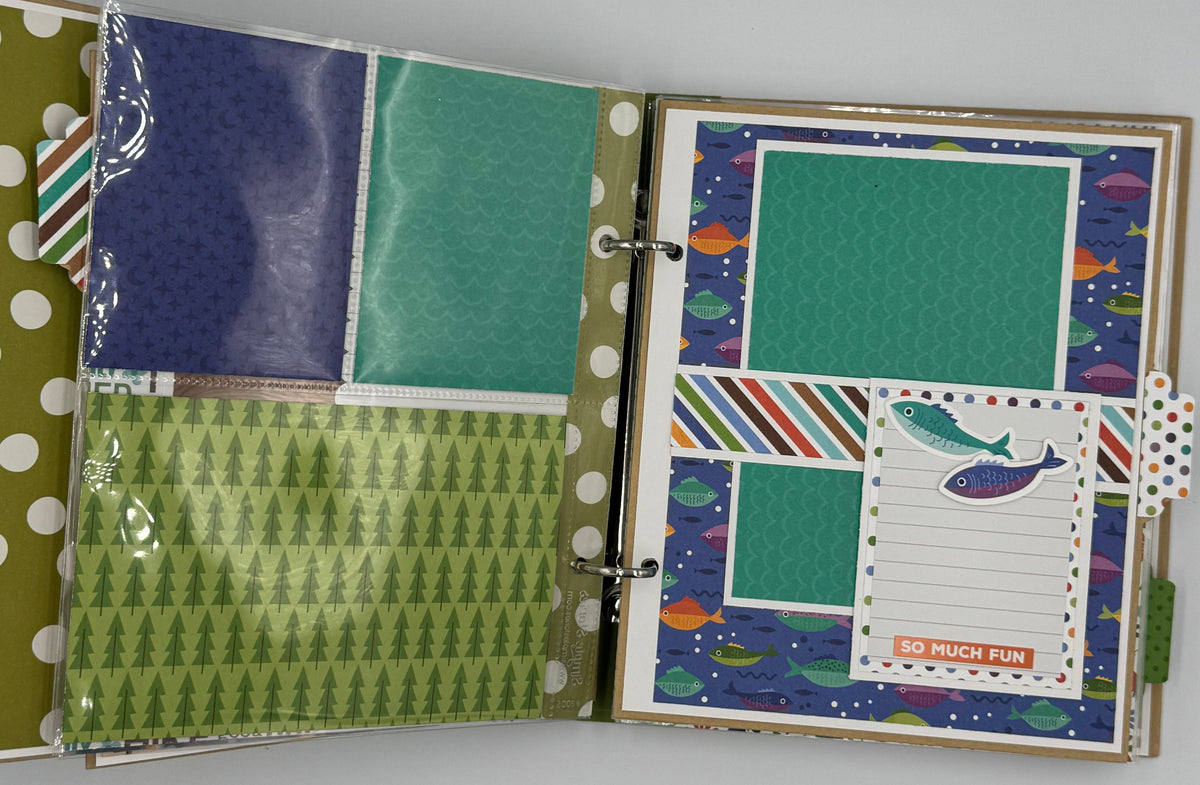 Adventure-6X8 Scrapbooking Photo Album (Pre-made)