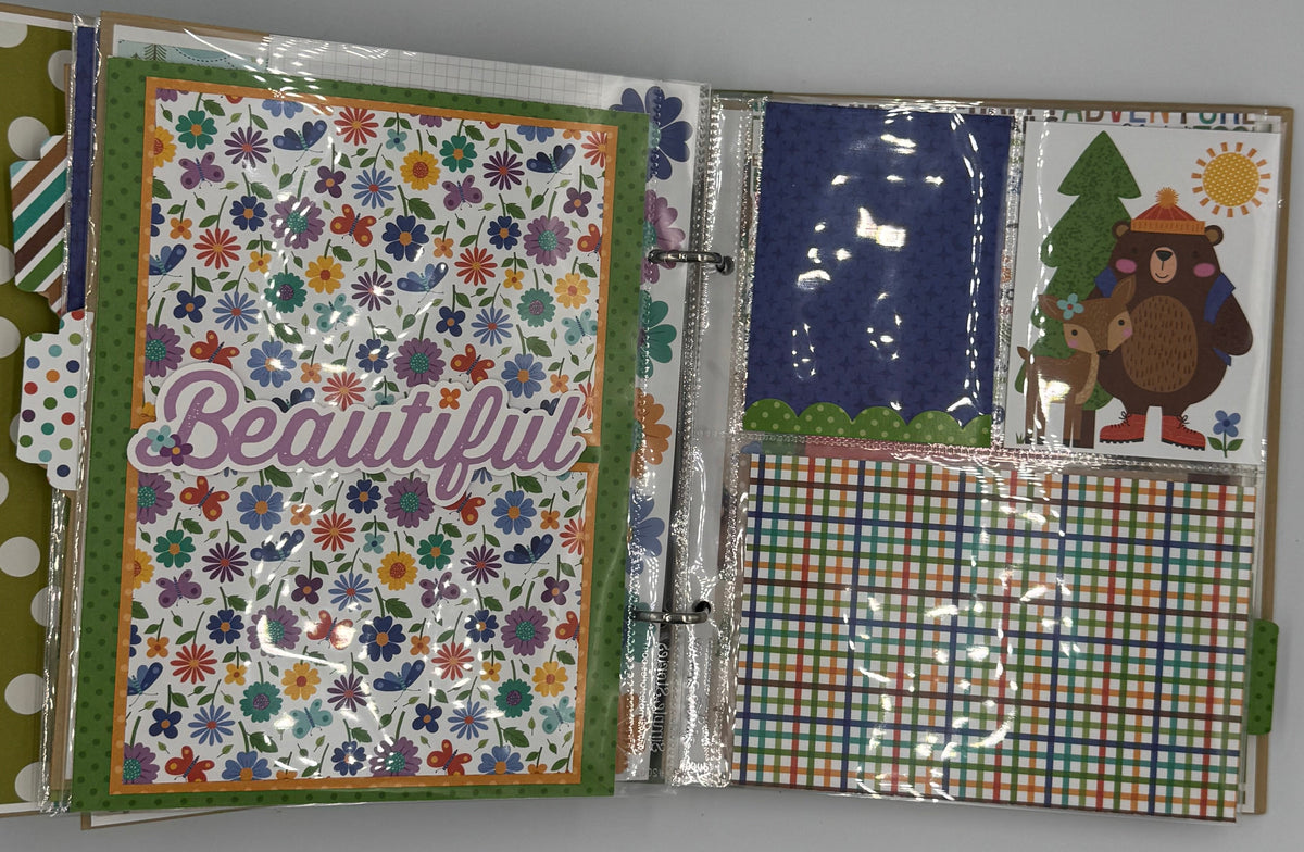 Adventure-6X8 Scrapbooking Photo Album (Pre-made)