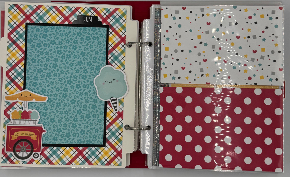 Disney Magic Vacation-6X8 Scrapbooking Photo Album (Pre-made)