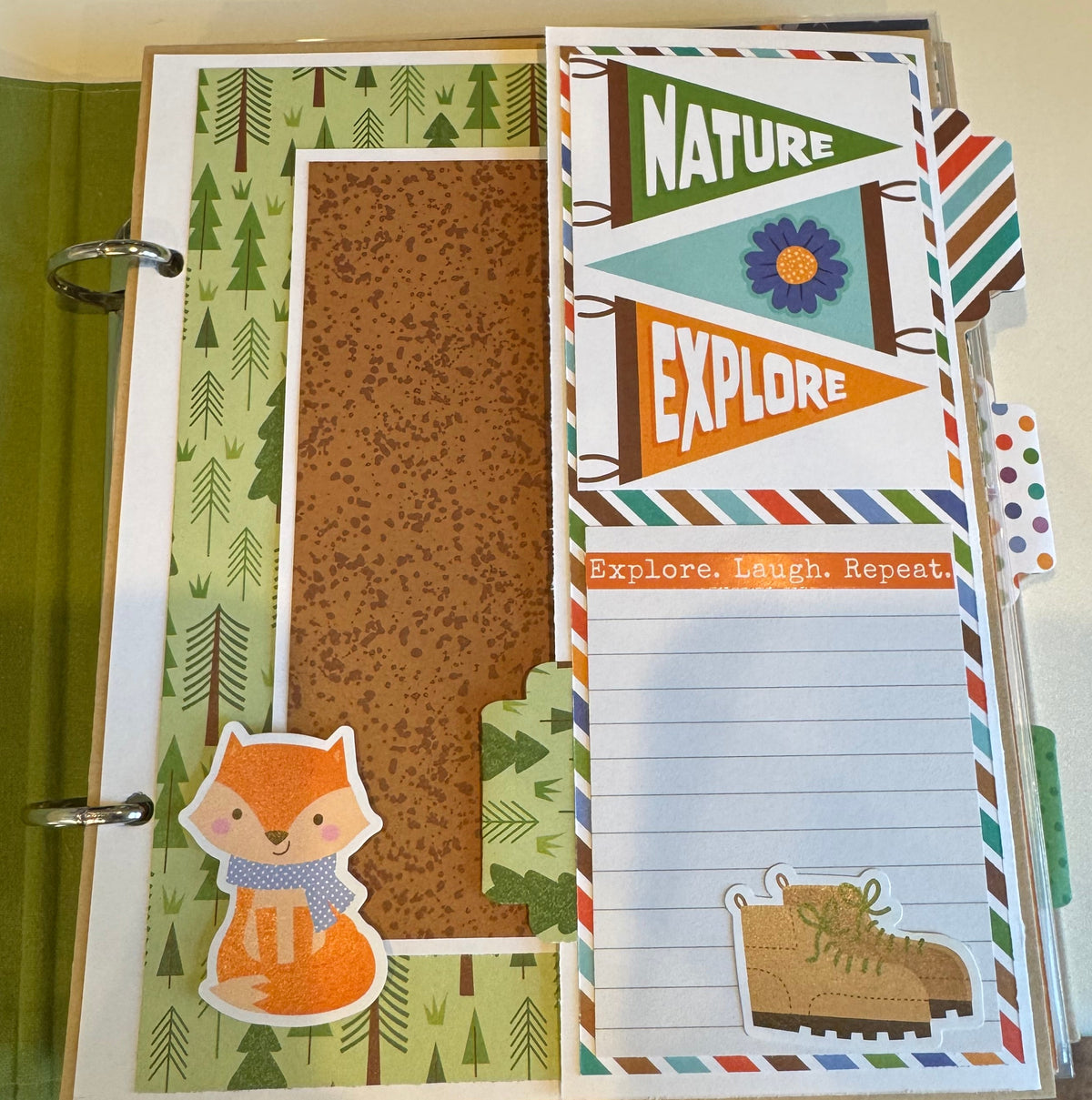 Adventure-6X8 Scrapbooking Photo Album (Pre-made)